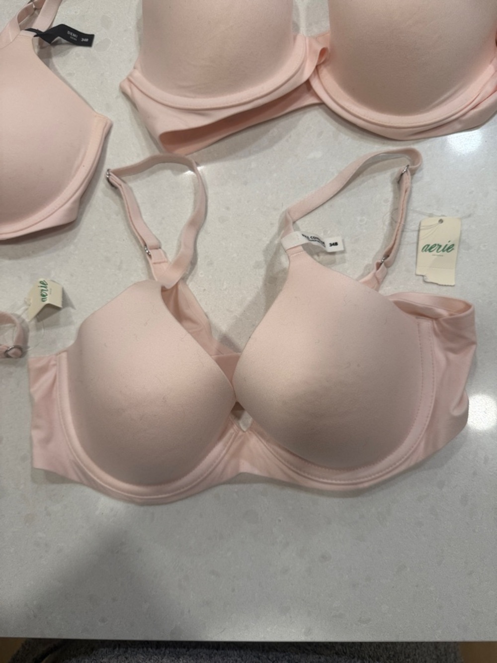 Aerie “Real Good” lightly lined t shirt bra